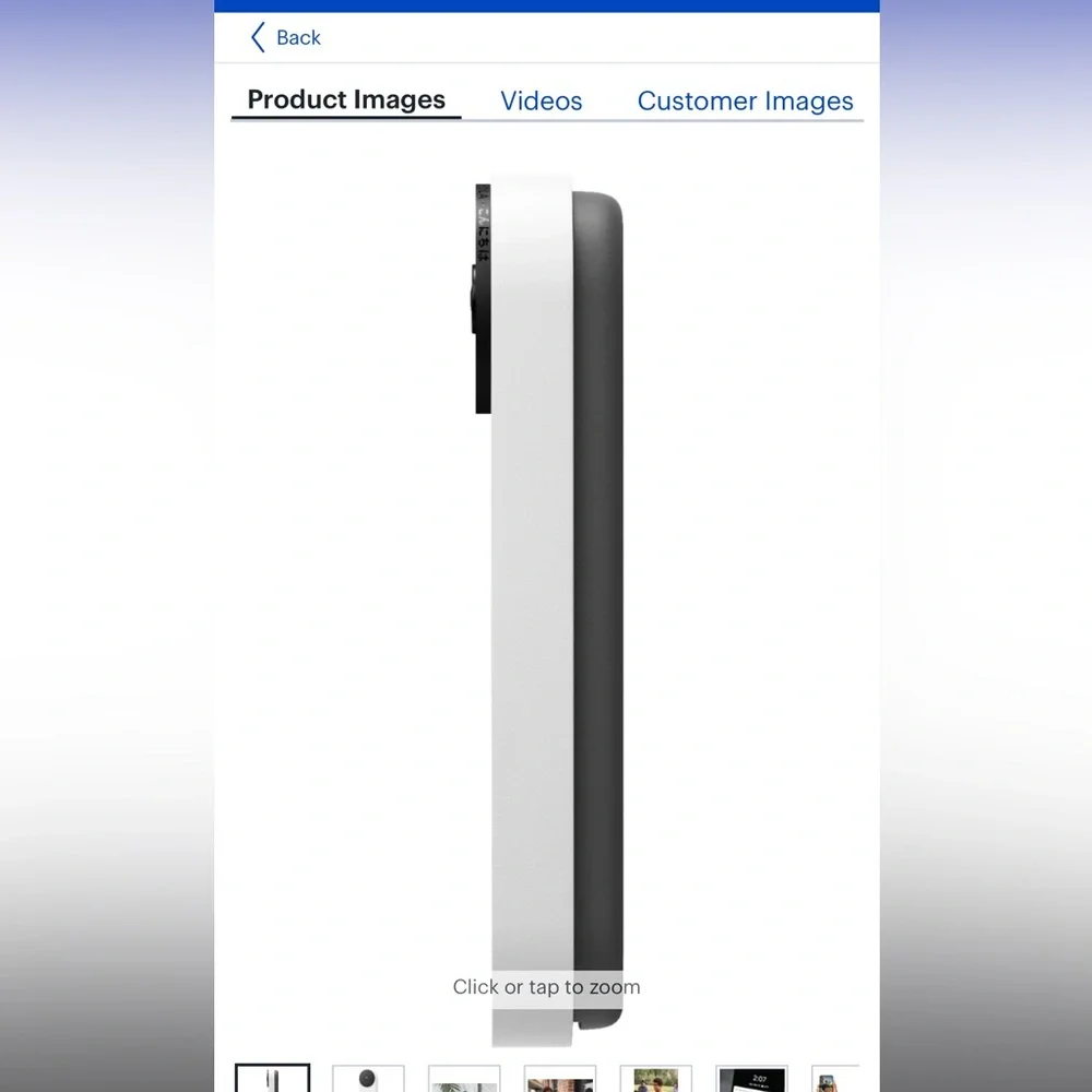 Google - Nest Wi-Fi Video Doorbell - Battery Operated - Snow- New in box!!
